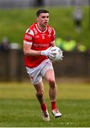 2 February 2025; Conall McKeever of Louth during the Allianz Football League Division 2 match between Louth and Roscommon at Integral GAA Grounds in Drogheda, Louth. Photo by Ben McShane/Sportsfile
