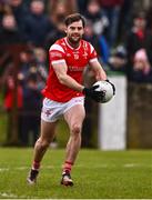2 February 2025; Dermot Campbell of Louth during the Allianz Football League Division 2 match between Louth and Roscommon at Integral GAA Grounds in Drogheda, Louth. Photo by Ben McShane/Sportsfile