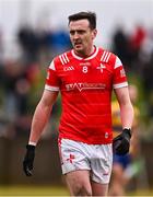 2 February 2025; Tommy Durnin of Louth during the Allianz Football League Division 2 match between Louth and Roscommon at Integral GAA Grounds in Drogheda, Louth. Photo by Ben McShane/Sportsfile