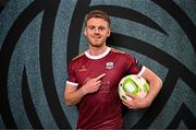 6 February 2025; Rob Slevin during a Galway United squad portraits session at at Eamonn Deacy Park in Galway. Photo by Sam Barnes/Sportsfile