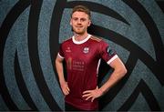 6 February 2025; Rob Slevin during a Galway United squad portraits session at at Eamonn Deacy Park in Galway. Photo by Sam Barnes/Sportsfile