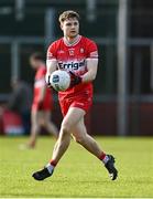 2 February 2025; Ethan Doherty of Derry during the Allianz Football League Division 1 match between Derry and Kerry at Celtic Park in Derry. Photo by Stephen McCarthy/Sportsfile