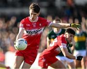 2 February 2025; Paul Cassidy of Derry during the Allianz Football League Division 1 match between Derry and Kerry at Celtic Park in Derry. Photo by Stephen McCarthy/Sportsfile
