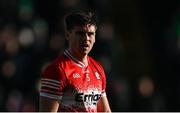 2 February 2025; Conor Doherty of Derry during the Allianz Football League Division 1 match between Derry and Kerry at Celtic Park in Derry. Photo by Stephen McCarthy/Sportsfile