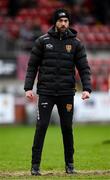 2 February 2025; Down manager Conor Laverty before the Allianz Football League Division 2 match between Down and Cork at Páirc Esler in Newry, Down. Photo by Ramsey Cardy/Sportsfile