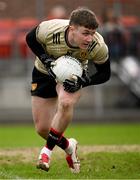 2 February 2025; Down goalkeeper Ronan Burns during the Allianz Football League Division 2 match between Down and Cork at Páirc Esler in Newry, Down. Photo by Ramsey Cardy/Sportsfile