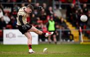 2 February 2025; Down goalkeeper Ronan Burns during the Allianz Football League Division 2 match between Down and Cork at Páirc Esler in Newry, Down. Photo by Ramsey Cardy/Sportsfile