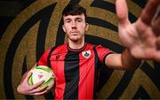 7 February 2025; Andrew Spain during a Longford Town squad portraits session at Bishopsgate in Longford. Photo by Sam Barnes/Sportsfile