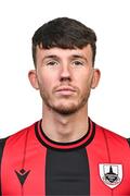 7 February 2025; Andrew Spain during a Longford Town squad portraits session at Bishopsgate in Longford. Photo by Sam Barnes/Sportsfile