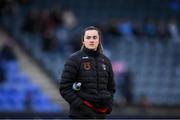 8 February 2025; Armagh's Aimee Mackin before the Lidl Ladies National Football League Division 1 match between Dublin and Armagh at Parnell Park in Dublin. Photo by Stephen McCarthy/Sportsfile