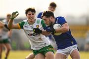 8 February 2025; Paudie Clifford of Kerry in action against Finnbarr Roarty of Donegal during the Allianz Football League Division 1 match between Kerry and Donegal at Fitzgerald Stadium in Killarney, Kerry. Photo by Brendan Moran/Sportsfile