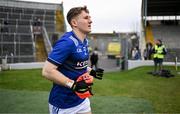 8 February 2025; Damien Bourke of Kerry makes his way onto the pitch before the Allianz Football League Division 1 match between Kerry and Donegal at Fitzgerald Stadium in Killarney, Kerry. Photo by Brendan Moran/Sportsfile