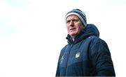 9 February 2025; Limerick manager John Kiely before the Allianz Hurling League Division 1A match between Limerick and Tipperary at TUS Gaelic Grounds in Limerick. Photo by Seb Daly/Sportsfile