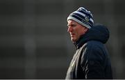 9 February 2025; Limerick manager John Kiely before the Allianz Hurling League Division 1A match between Limerick and Tipperary at TUS Gaelic Grounds in Limerick. Photo by Seb Daly/Sportsfile