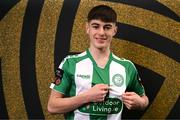 8 February 2025; Calum Costello during a Bray Wanderers squad portraits session at Carlisle Grounds in Bray, Wicklow. Photo by Stephen McCarthy/Sportsfile