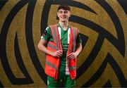 8 February 2025; Calum Costello during a Bray Wanderers squad portraits session at Carlisle Grounds in Bray, Wicklow. Photo by Stephen McCarthy/Sportsfile