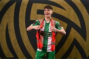 8 February 2025; Calum Costello during a Bray Wanderers squad portraits session at Carlisle Grounds in Bray, Wicklow. Photo by Stephen McCarthy/Sportsfile