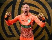 8 February 2025; Goalkeeper Stephen McGuinness during a Bray Wanderers squad portraits session at Carlisle Grounds in Bray, Wicklow. Photo by Stephen McCarthy/Sportsfile