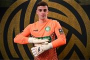 8 February 2025; Goalkeeper Jimmy Corcoran during a Bray Wanderers squad portraits session at Carlisle Grounds in Bray, Wicklow. Photo by Stephen McCarthy/Sportsfile