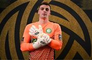 8 February 2025; Goalkeeper Jimmy Corcoran during a Bray Wanderers squad portraits session at Carlisle Grounds in Bray, Wicklow. Photo by Stephen McCarthy/Sportsfile