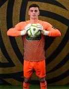 8 February 2025; Goalkeeper Jimmy Corcoran during a Bray Wanderers squad portraits session at Carlisle Grounds in Bray, Wicklow. Photo by Stephen McCarthy/Sportsfile