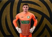 8 February 2025; Goalkeeper Jimmy Corcoran during a Bray Wanderers squad portraits session at Carlisle Grounds in Bray, Wicklow. Photo by Stephen McCarthy/Sportsfile