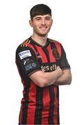 10 February 2025; Colm Whelan during a Bohemians FC squad portraits session at DCU Sports Campus in Dublin. Photo by Tyler Miller/Sportsfile