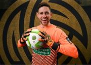 8 February 2025; Goalkeeper Stephen McGuinness during a Bray Wanderers squad portraits session at Carlisle Grounds in Bray, Wicklow. Photo by Stephen McCarthy/Sportsfile