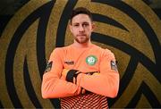 8 February 2025; Goalkeeper Stephen McGuinness during a Bray Wanderers squad portraits session at Carlisle Grounds in Bray, Wicklow. Photo by Stephen McCarthy/Sportsfile