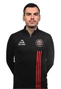 10 February 2025; Analyst Aaron Fitzsimons during a Bohemians FC squad portraits session at DCU Sports Campus in Dublin. Photo by Tyler Miller/Sportsfile