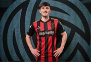10 February 2025; Colm Whelan during a Bohemians FC squad portraits session at DCU Sports Campus in Dublin. Photo by Sam Barnes/Sportsfile