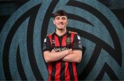 10 February 2025; Colm Whelan during a Bohemians FC squad portraits session at DCU Sports Campus in Dublin. Photo by Sam Barnes/Sportsfile