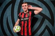 10 February 2025; Cian Byrne during a Bohemians FC squad portraits session at DCU Sports Campus in Dublin. Photo by Sam Barnes/Sportsfile