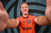 10 February 2025; Goalkeeper James Talbot during a Bohemians FC squad portraits session at DCU Sports Campus in Dublin. Photo by Sam Barnes/Sportsfile