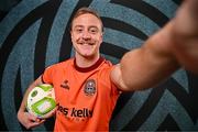 10 February 2025; Goalkeeper James Talbot during a Bohemians FC squad portraits session at DCU Sports Campus in Dublin. Photo by Sam Barnes/Sportsfile