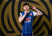 9 February 2025; Dean Owens during a Treaty United squad portraits session at TUS in Limerick. Photo by Stephen McCarthy/Sportsfile
