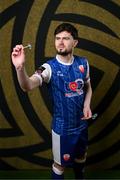 9 February 2025; Dean Owens during a Treaty United squad portraits session at TUS in Limerick. Photo by Stephen McCarthy/Sportsfile
