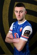 9 February 2025; Lee Devitt during a Treaty United squad portraits session at TUS in Limerick. Photo by Stephen McCarthy/Sportsfile