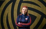 9 February 2025; Emma Dineen during a Treaty United squad portraits session at TUS in Limerick. Photo by Stephen McCarthy/Sportsfile
