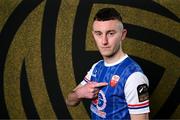 9 February 2025; Lee Devitt during a Treaty United squad portraits session at TUS in Limerick. Photo by Stephen McCarthy/Sportsfile