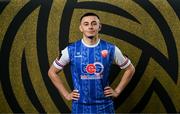 9 February 2025; Yoyo Mahdy during a Treaty United squad portraits session at TUS in Limerick. Photo by Stephen McCarthy/Sportsfile