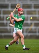 9 February 2025; Colin Coughlan of Limerick during the Allianz Hurling League Division 1A match between Limerick and Tipperary at TUS Gaelic Grounds in Limerick. Photo by Seb Daly/Sportsfile
