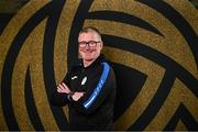 10 February 2025; Finn Harps head coach Darren Murphy during a Finn Harps FC squad portraits session at Finn Park in Ballybofey, Donegal. Photo by Piaras Ó Mídheach/Sportsfile