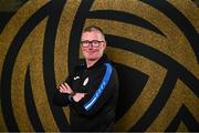 10 February 2025; Finn Harps head coach Darren Murphy during a Finn Harps FC squad portraits session at Finn Park in Ballybofey, Donegal. Photo by Piaras Ó Mídheach/Sportsfile