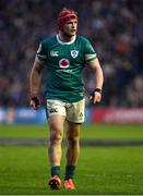 9 February 2025; Josh van der Flier of Ireland during the Guinness Six Nations Rugby Championship match between Scotland and Ireland at Scottish Gas Murrayfield Stadium in Edinburgh, Scotland. Photo by Ramsey Cardy/Sportsfile