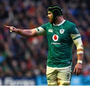 9 February 2025; James Ryan of Ireland during the Guinness Six Nations Rugby Championship match between Scotland and Ireland at Scottish Gas Murrayfield Stadium in Edinburgh, Scotland. Photo by Ramsey Cardy/Sportsfile