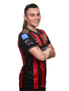 11 February 2025; Mia Dodd during a Bohemians FC squad portraits session at DCU Sports Complex in Dublin. Photo by Ben McShane/Sportsfile