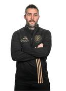 11 February 2025; Manager Alban Hysa during a Bohemians FC squad portraits session at DCU Sports Complex in Dublin. Photo by Ben McShane/Sportsfile