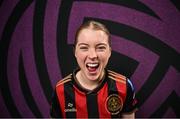 11 February 2025; Orlaith Fitzpatrick during a Bohemians FC squad portraits session at DCU Sports Complex in Dublin. Photo by David Fitzgerald/Sportsfile