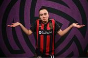 11 February 2025; Sarah McKevitt during a Bohemians FC squad portraits session at DCU Sports Complex in Dublin. Photo by David Fitzgerald/Sportsfile